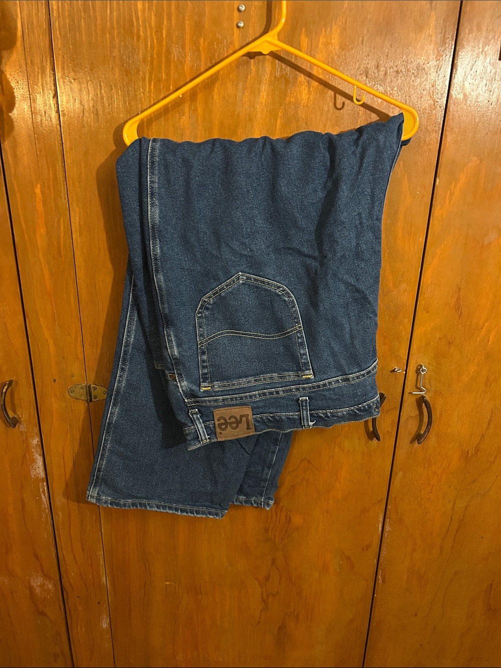 Lee Relaxed Fit Dark Blue Denim Jeans